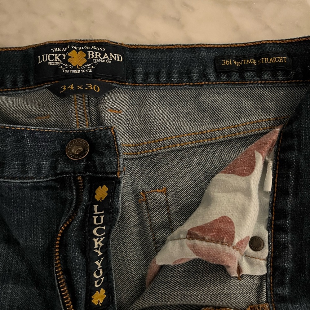 Lucky 34 X 30 361 Vintage Straight